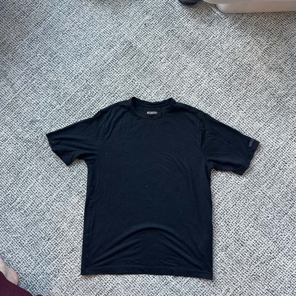 Aman Amandari Lyocell & Cotton Crewneck T-Shirt - Black